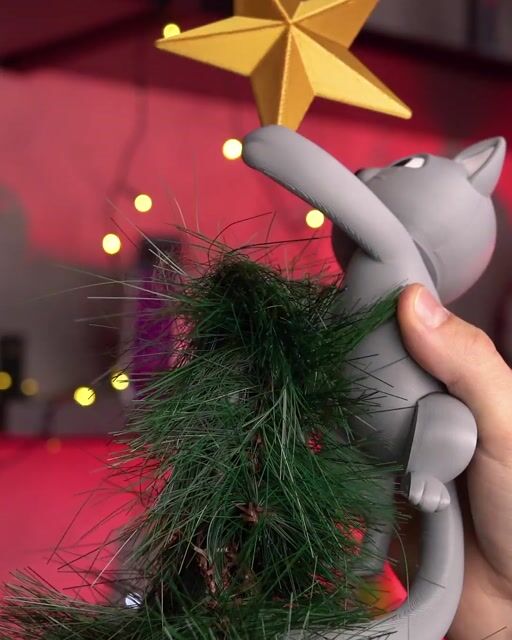 Vídeo de Feliz Natal Felino – Ponteira de Árvore
