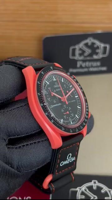 Video de Omega Speedmaster 40mm - RESINA/MOSTRADOR PRETO - NYLON