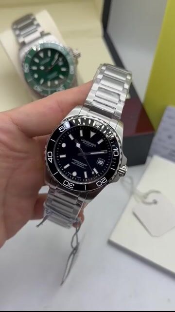 Video de Longines Automatic 41mm - AÇO/MOSTRADOR PRETO