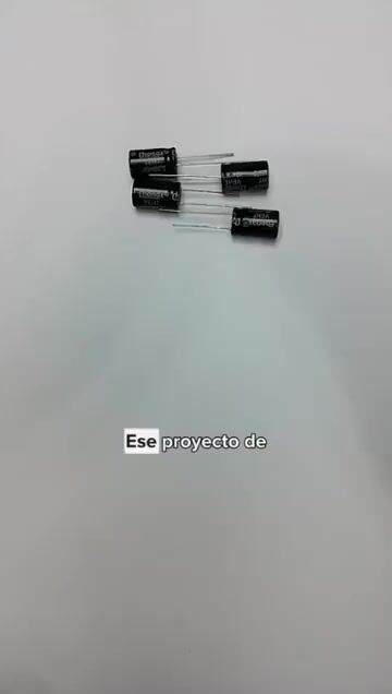 Video de Capacitor Electrolítico 1000uf 25v 10x17mm - Pack 5 Unidades 1000uf 25v
