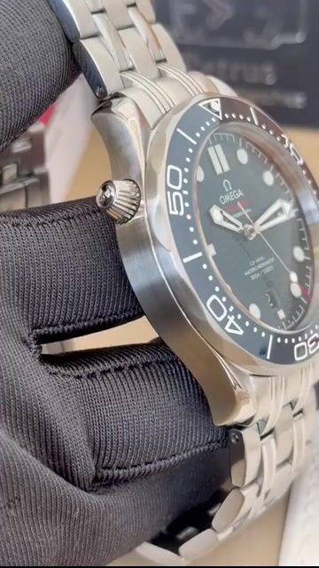 Video de Omega Seamaster 42mm - AÇO/MOSTRADOR AZUL