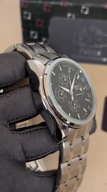 Video de Tissot chronograph 41mm - AÇO/MOSTRADOR PRETO