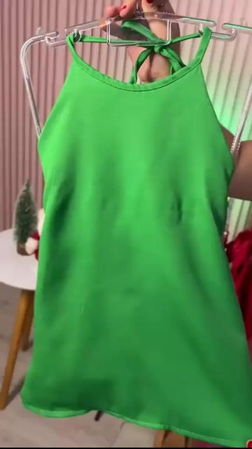 Vídeo de Vestido Infantil Com Laço Atrás Moda Feminina Festa Menina Mini Diva