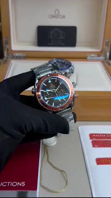 Video de Omega Seamaster 44mm - AÇO/MOSTRADOR PRETO
