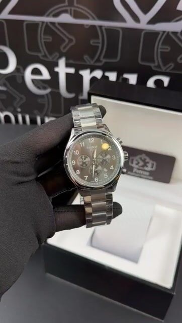Video de Tissot chronograph 44mm - AÇO/MOSTRADOR CINZA