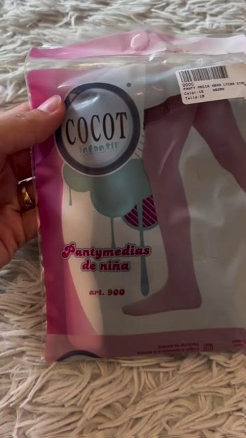 Video de PANTY MEDIA NENA LYCRA STREECH (900C)