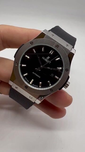 Video de Hublot Classic Fusion 45mm - AÇO/MOSTRADOR PRETO - SILICONE