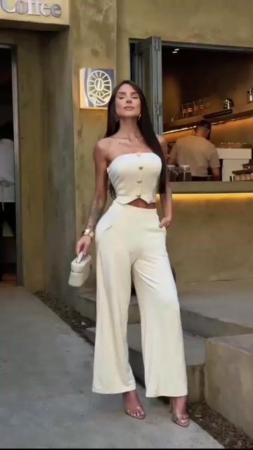 Video de Conjunto Chocolate Doce Bruna Off White