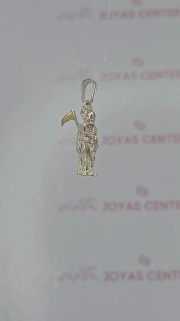 Video de Dije Plata Y Oro Santa Muerte San La Muerte Con Manto C2071