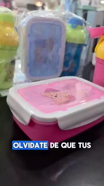 Video de SET LONCHERA Y BOTELLA INFANTIL | Vianda Escolar Once