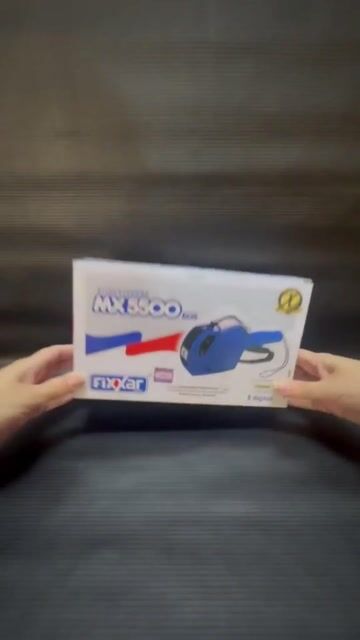 Vídeo de Etiquetadora Precificadora MX5500 Fixxar Original - 8 Dígitos