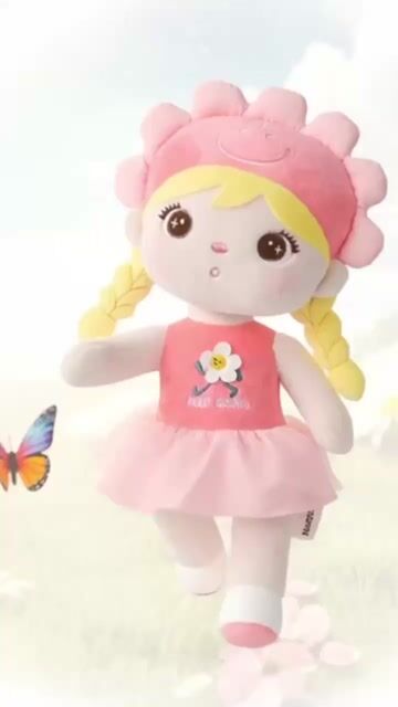Video de METOO DOLL - BONECA 35CM KEPPEL FLORES - ROSA