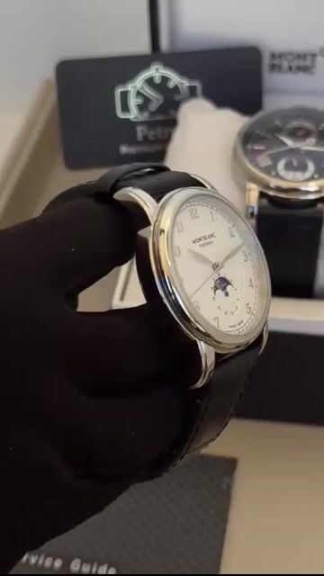 Video de Montblanc Star Legacy 41mm - AÇO/MOSTRADOR BRANCO - COURO