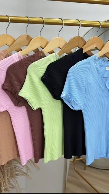 Vídeo de Blusa Feminina Modal com Botões e Renda Charm Lady – Ref. MZ980
