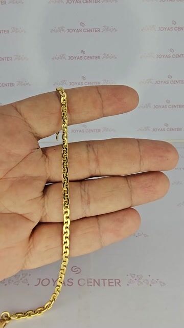 Video de Pulsera Oro Amarillo 18k Paris 20 Cm 4.2 Gr Mosqueton C2176