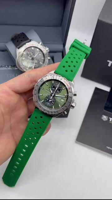 Vídeo de Carrera Connected Relógio Premium Verde Masculino | CIA IMPORTADOS