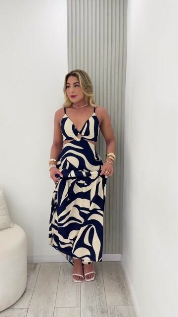 Video de Vestido longo argola Solare