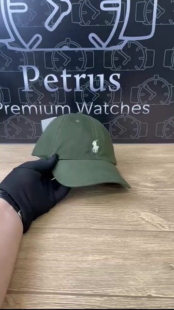 Video de Boné Ralph Lauren verde militar