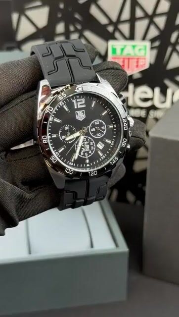 Video de TAG Heuer Senna 46mm - AÇO/MOSTRADOR PRETO - SILICONE