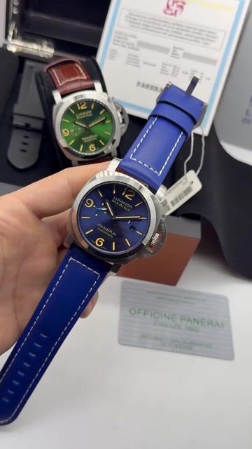 Video de Panerai Luminor Marina 47mm - AÇO/MOSTRADOR AZUL - COURO