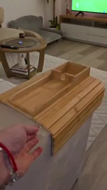 Video de Bandeja Para Apoyabrazos Sillon Adaptable Flexible Bambu