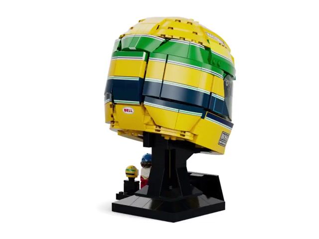 Vídeo de LEGO Capacete do Ayrton Senna F1 (Editions) 43024