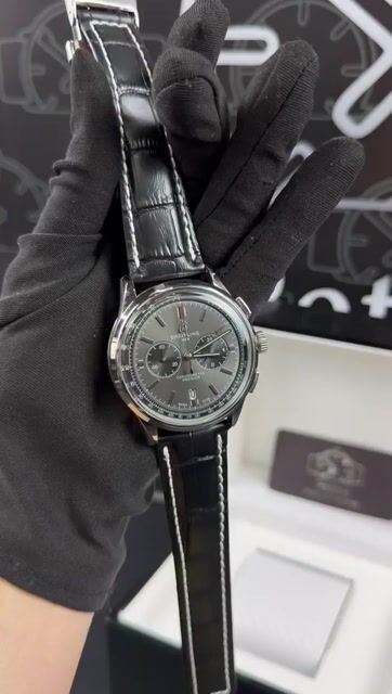 Video de Breitling Premier B01 Chrono 42mm - Aço/Mostrador Chumbo - Couro
