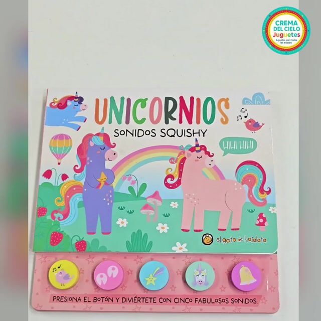 Video de Libro Unicornios - Sonidos Squishy