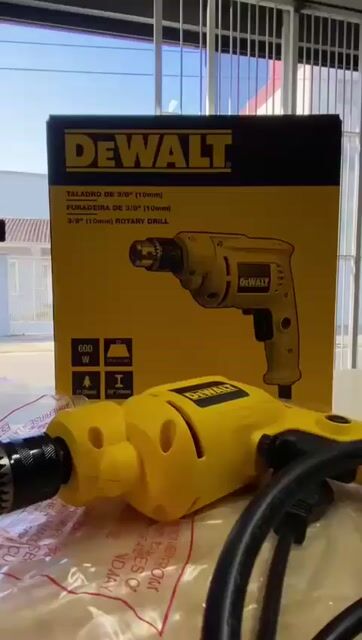 Vídeo de FURADEIRA 3/8" VVR ROTARY DRILL 600W 10MM 220V DEWALT DWD014-B2