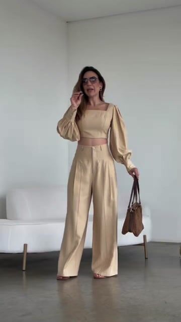 Video de Blusa Cropped M/L Franciele