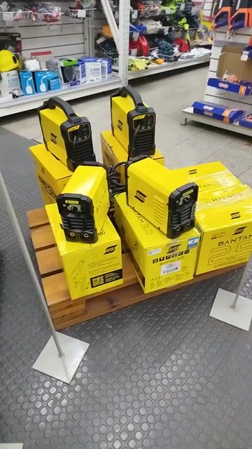 Video de INVERTER "ESAB" para ELECTRODOS BANTAM 2.5