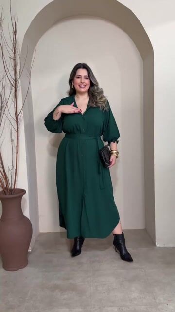 Video de CHEMISE LUCIANA PLUS SIZE CORES LISAS