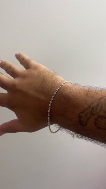 Video de Pulseira Cartier 21 cm – 3 mm