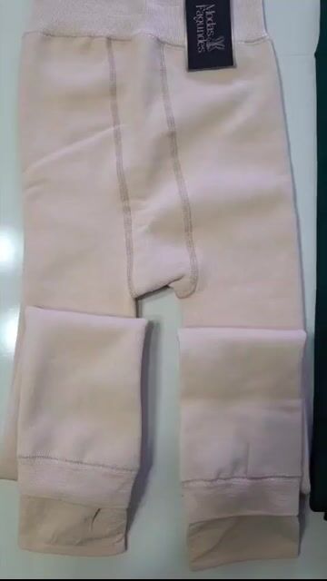 Video de Calça Legging De Inverno Térmica Forrada Com Lã Cintura Alta