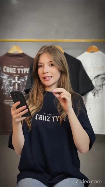 Vídeo de Camiseta Oversized Cristã "Salmos 91:4" Fé Verdade e Vida