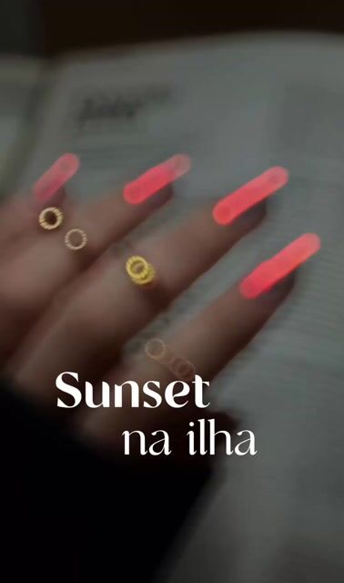 Vídeo de Sunset na ilha