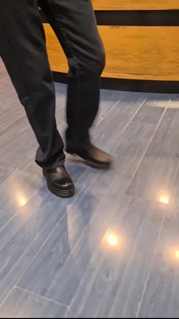 Video de Zapato oversize art. 3870 de cuero vacuno legítimo negro.
