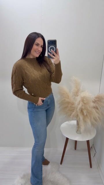 Video de Blusa Abenção Em Algodão Com Tecimento Em Tranças - 10105