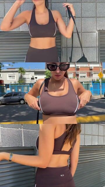 Video de TOP DEPORTIVO ESPALDA CRUZADA DUO LINE (7105-057)