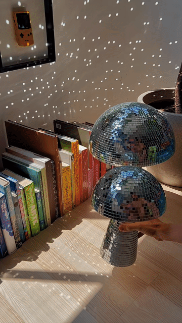 Vídeo de Adorno Disco Mushroom
