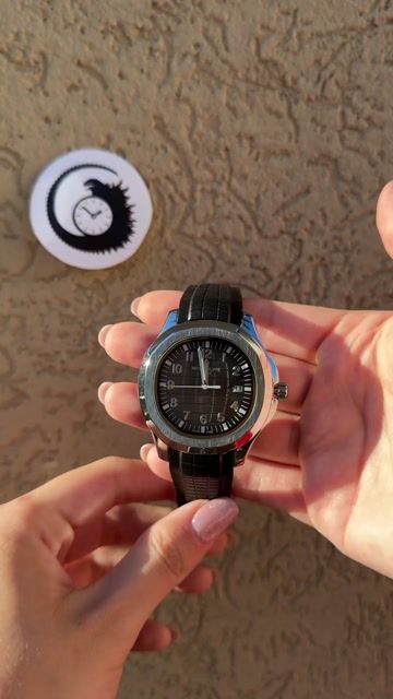 Video de Patek Nautilus Automatico Malla de Caucho