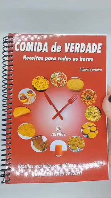 Vídeo de COMIDA DE VERDADE - RECEITAS PARA TODAS AS HORAS - RECEITAS SEM LEITE, SEM GLÚTEN E SEM AÇÚCAR