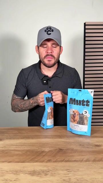 Video de Premios Charales deshidratados para perros y gatos 80g MUTT