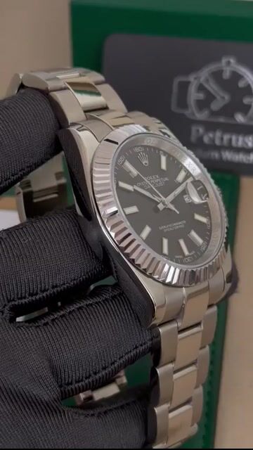 Video de Datejust 40mm - AÇO/MOSTRADOR PRETO