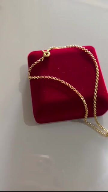 Video de Colar com Pingente português 3 m banhado a ouro