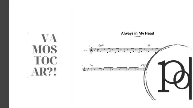 Vídeo de Always in My Head · Coldplay