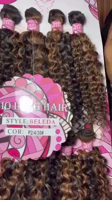Video de Cabelo BELEDA _ cor P2/4/30#