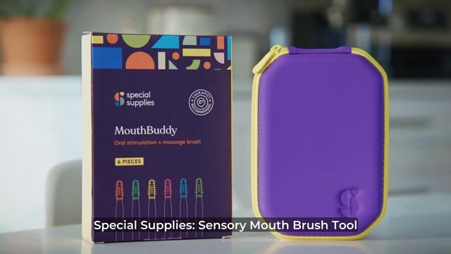 Video de Cepillo Sensorial Oral de Silicona | Estimulación Oral y Motricidad Orofacial