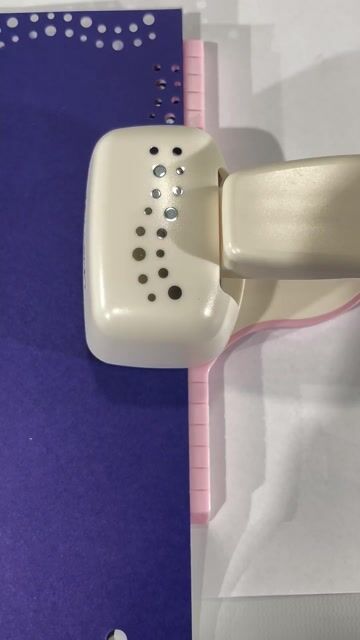 Video de Perforadora para guardas continuas de papel