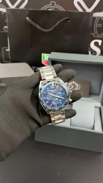 Video de TAG Heuer Indy 500 46mm - AÇO/MOSTRADOR AZUL